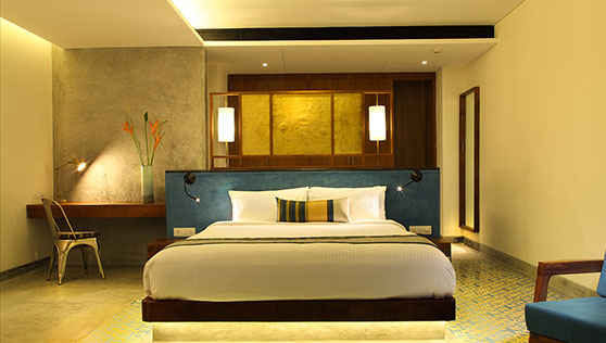 Excellent rooms at Fortkochi Xandari Harbour boutique hotel
